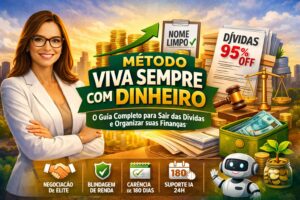 Curso Viva Sempre com Dinheiro Nadia Pace O Guia Completo para Sair das Dívidas e Organizar suas Finanças.