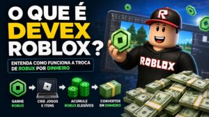 O que é devex roblox como trocar robux por dinheiro.